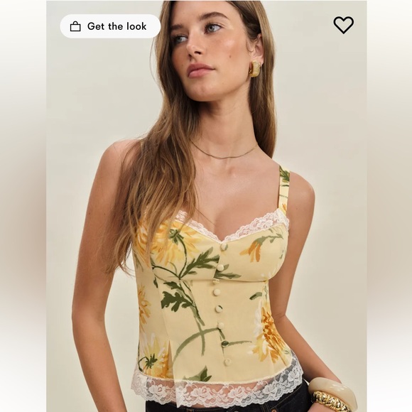 Reformation Tops - ISO REFORMATION LISETTE TOP
